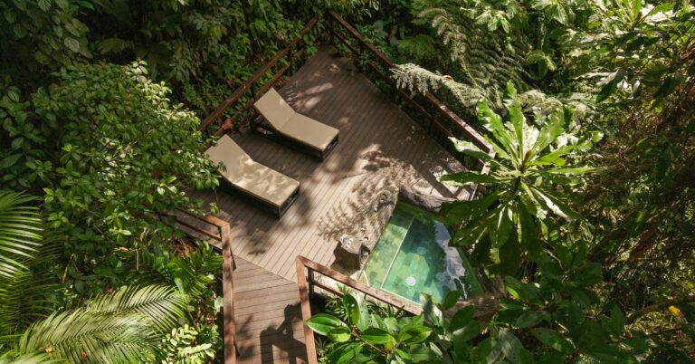 Dónde se encuentran los bungalows en Apart Samay Hue 24 bungalows rodeados de naturaleza tropical