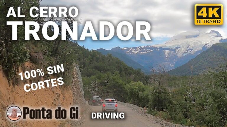 Cómo está el camino al Cerro Tronador para visitar 28 camino de montana hacia el cerro tronador