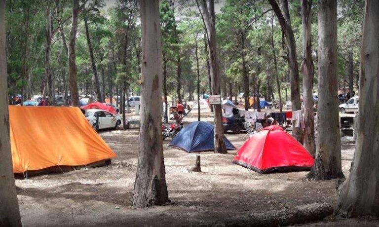 Dónde se encuentra el camping de Vialidad en Pehuen Co 14 camping en la playa de pehuen co