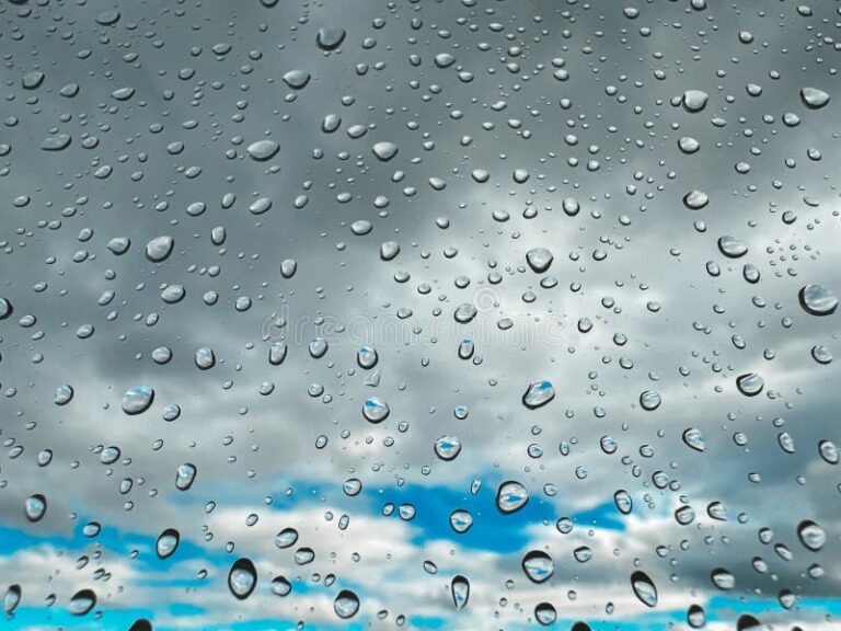 Cuándo se espera que llegue la próxima lluvia en mi zona 25 cielo nublado con gotas de lluvia 1