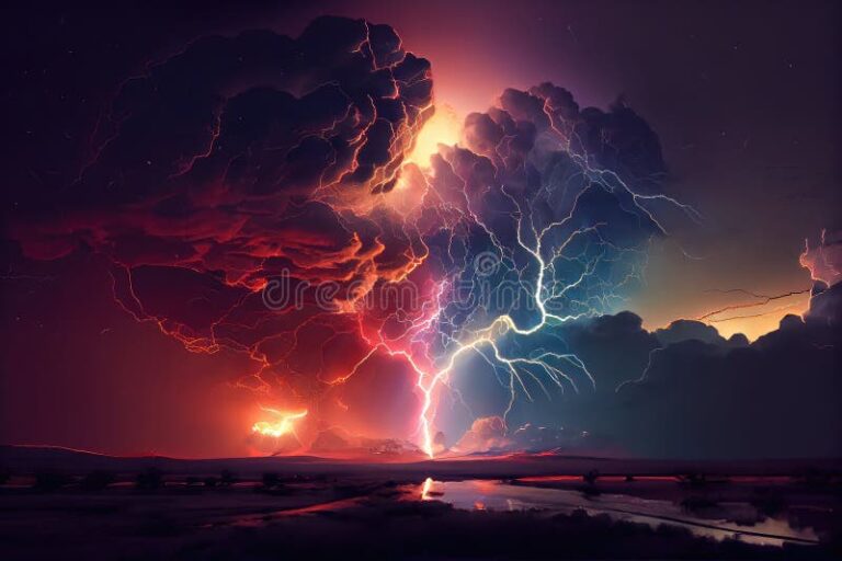 Qué sucedió durante la tormenta del viernes pasado en Argentina 1 cielo oscuro con relampagos y lluvia