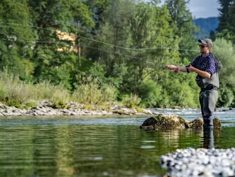 Qué equipo de pesca es el ideal para pescar en ríos 17 equipo de pesca en un rio tranquilo