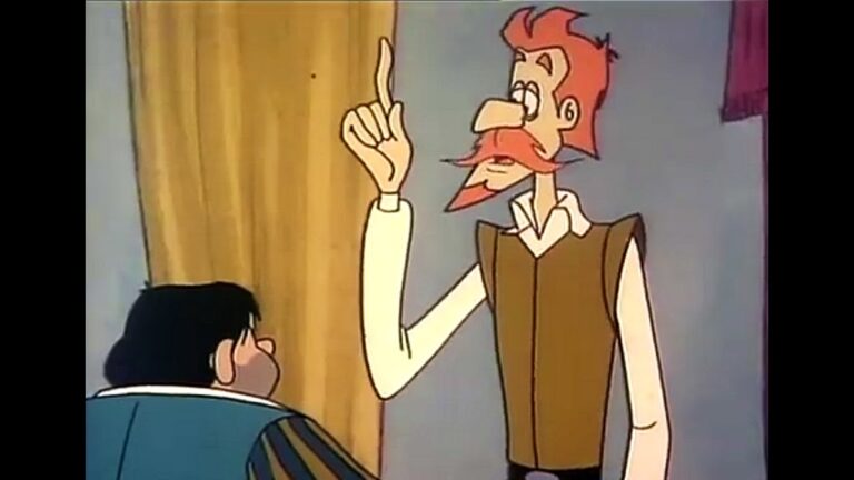 franz y peppone en una conversacion animada