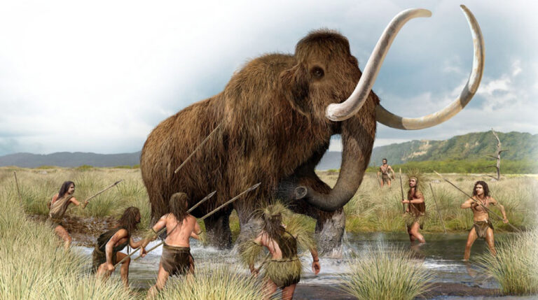 Qué Comía el Hombre Primitivo y Cómo Influenció su Supervivencia 10 hombre primitivo cazando en la naturaleza