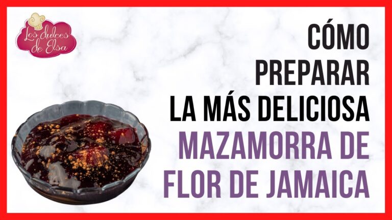Cómo hacer una deliciosa mazamorra con agua fácilmente 1 ingredientes frescos para preparar mazamorra