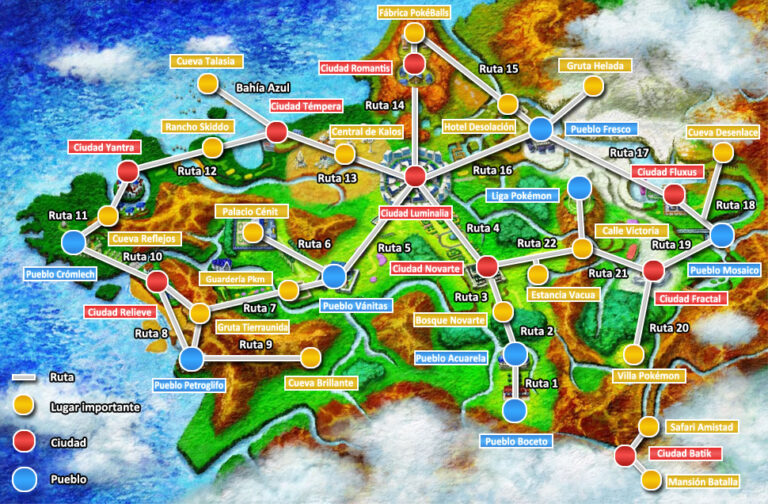 Dónde encontrar los mejores lugares para cazar Pokémon en Pokémon Go 2 mapa con ubicacion de pokemon en ciudad