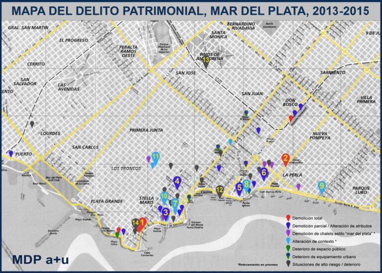 Cuál es el código postal de Mar del Plata y sus zonas 14 mapa de mar del plata con codigos postales