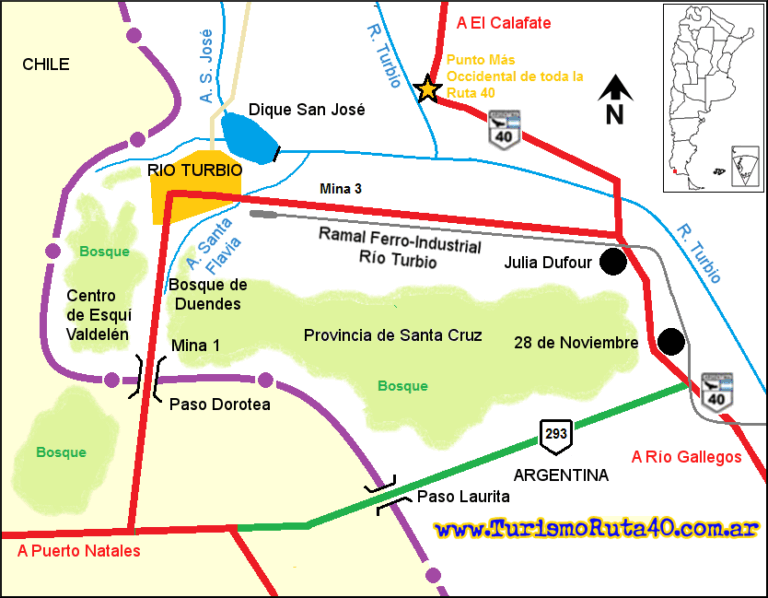 Dónde encontrar información sobre el bus de Río Gallegos a Puerto Natales