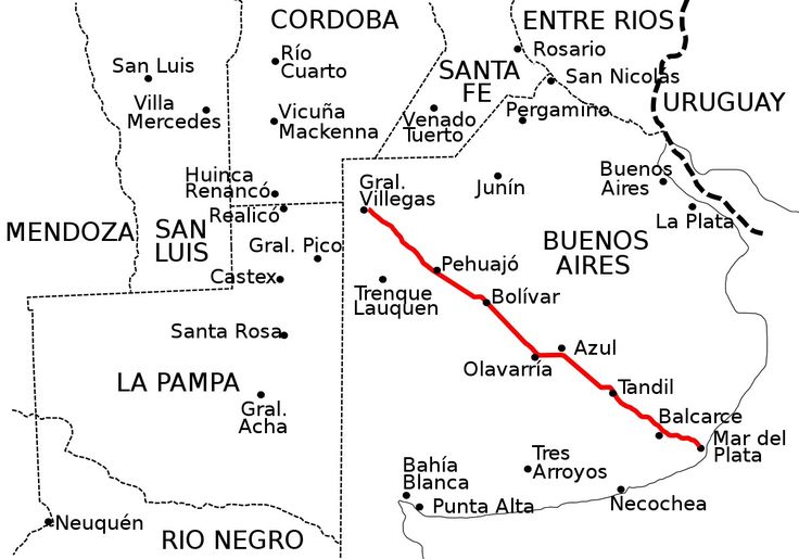 Cómo llegar a Mar del Plata usando Google Maps 14 mapa de ruta hacia mar del plata