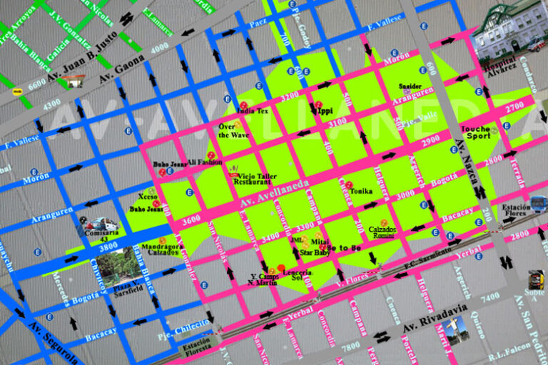 Dónde encontrar tiendas en Belgrano que ofrezcan talles especiales 30 mapa de tiendas en belgrano