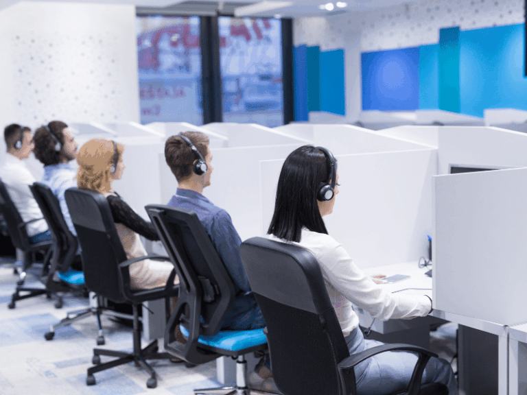 oficina de atencion al cliente en accion