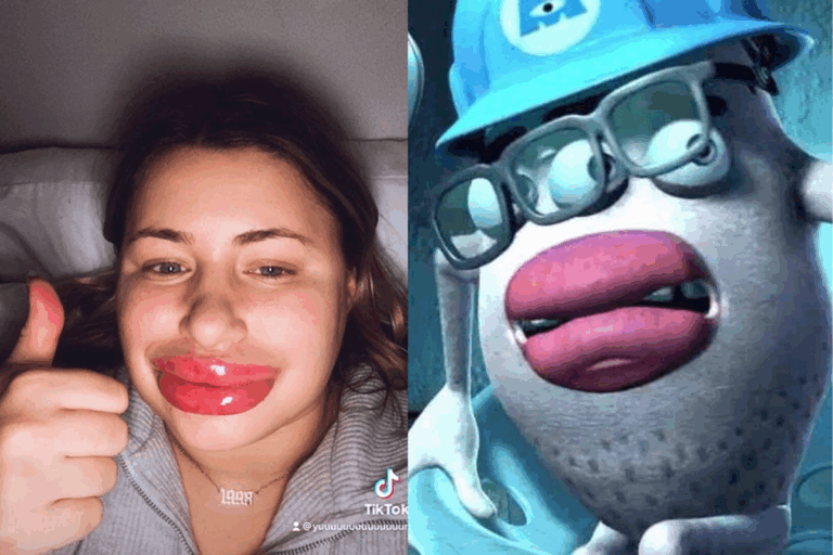 De qué trata el personaje de labios grandes en Monster Inc 7 De qué trata el personaje de labios grandes en Monster Inc