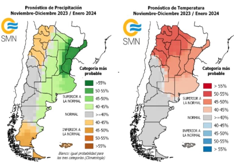 Cómo va a estar el clima el sábado y domingo en Argentina