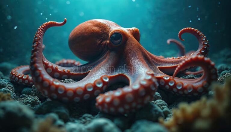 Qué tipo de animal es el pulpo y cuáles son sus características 28 pulpo en su habitat natural submarino