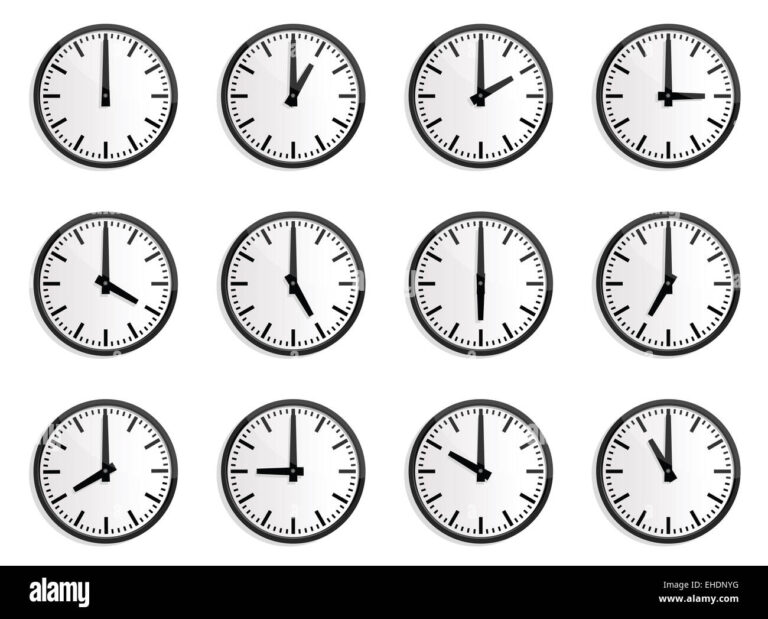 Sabés qué hora es ahora: AM o PM Descubrilo aquí 2 reloj analogico marcando diferentes horas