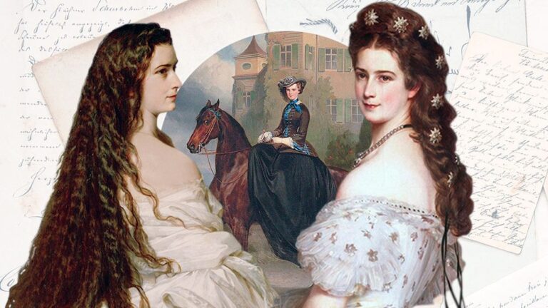 retrato de la emperatriz sissi en su juventud