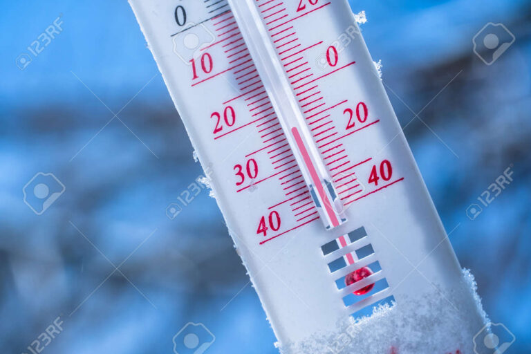 termometro marcando temperatura en un ambiente