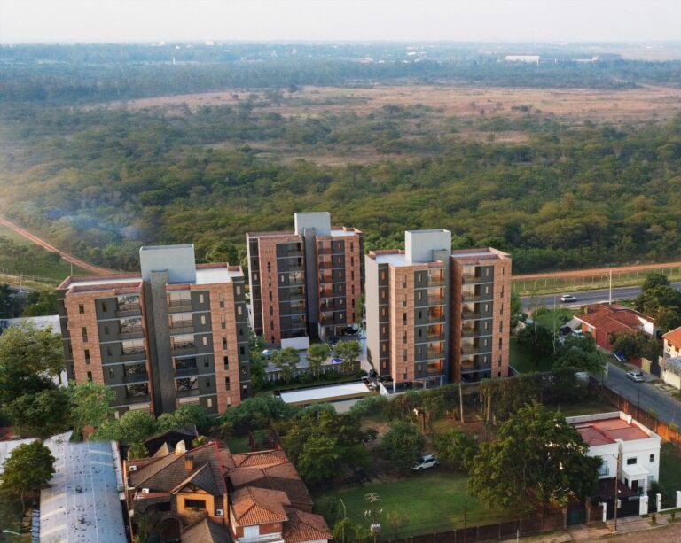 vista aerea de departamentos en sol del este